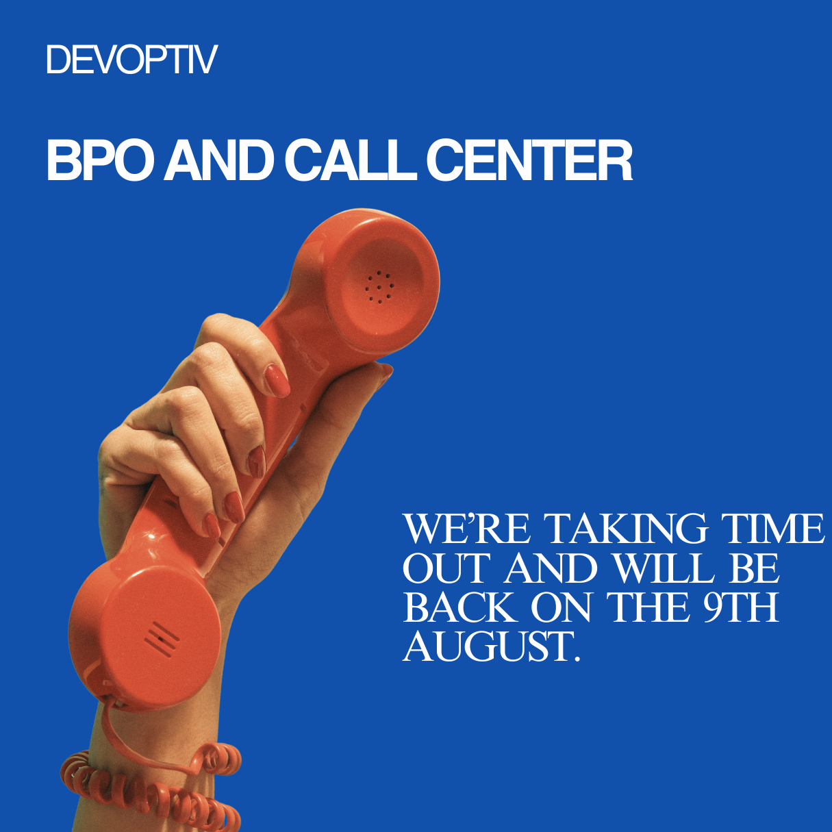 DevOptiv provides comprehensive BPO and Call Center services, offering customer support, lead generation, and more to enhance your business operations.