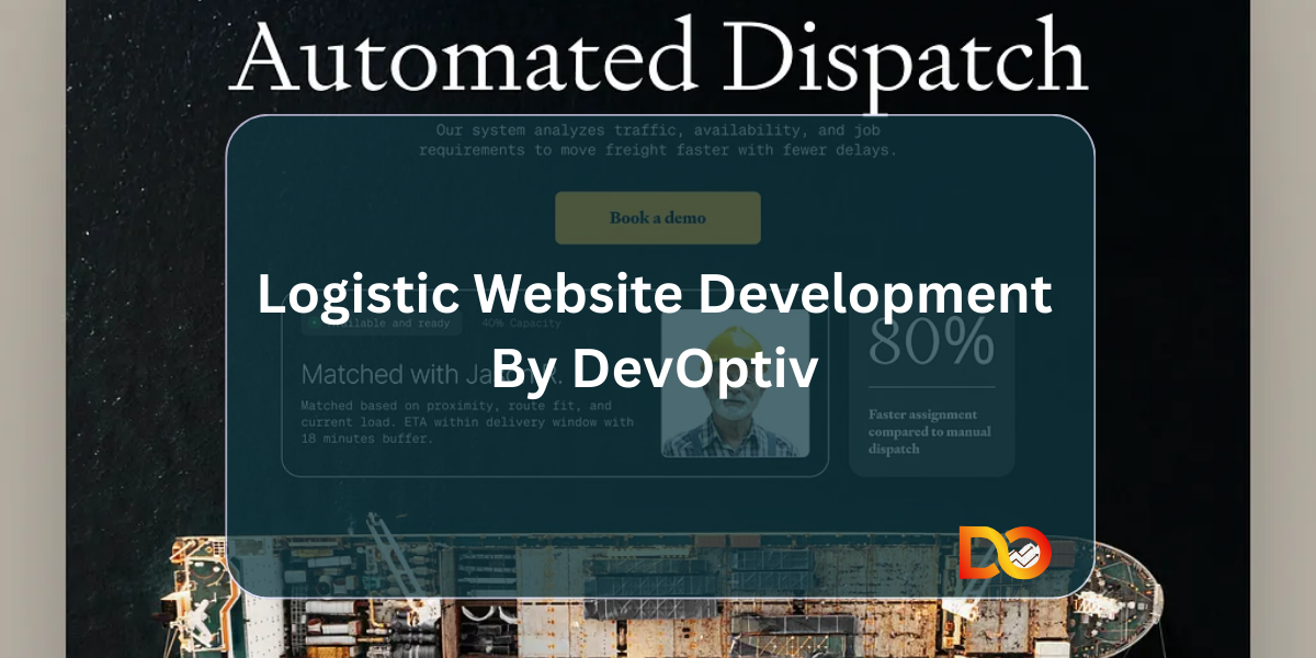 Logistics Website Development