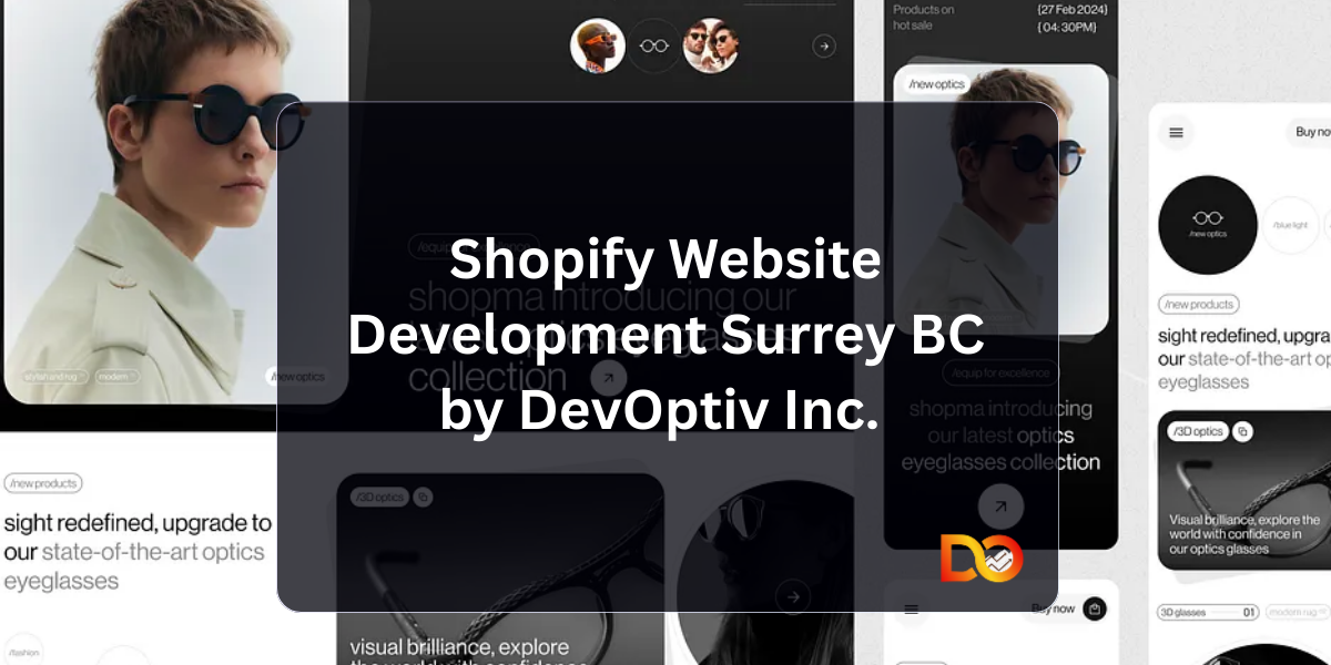 Shopify Website Development Surrey By DevOptiv Inc.