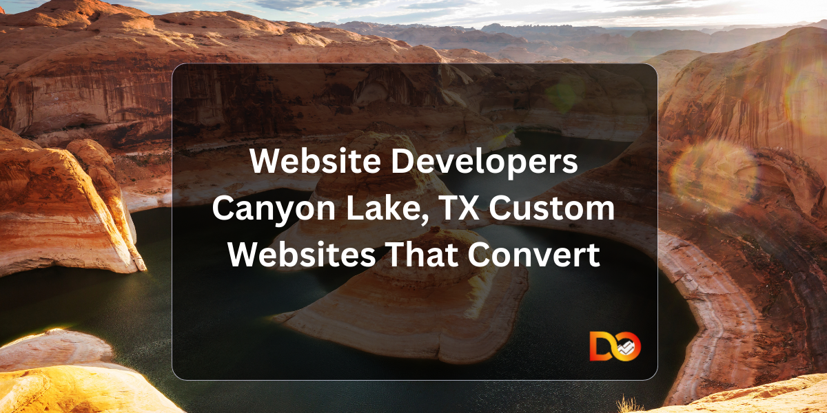 website developers canyon lake